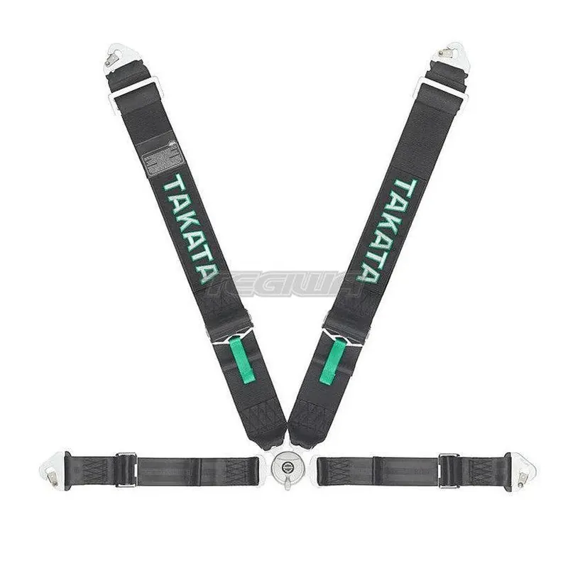 Takata Race 4 Harness Snap-On Black FIA Approved New Release