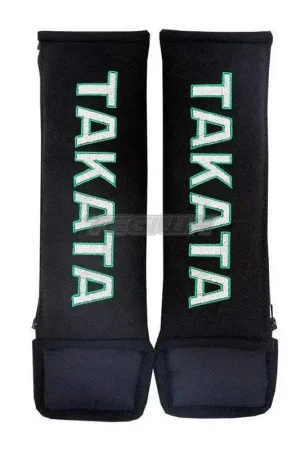 Takata 3" Harness Shoulder Pads Black Final Sale