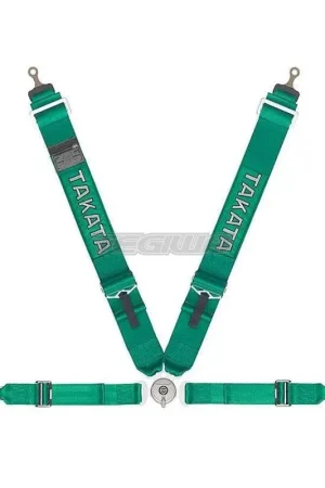 Secure Checkout Takata Race 4 4 Point Harness Bolt-On Black