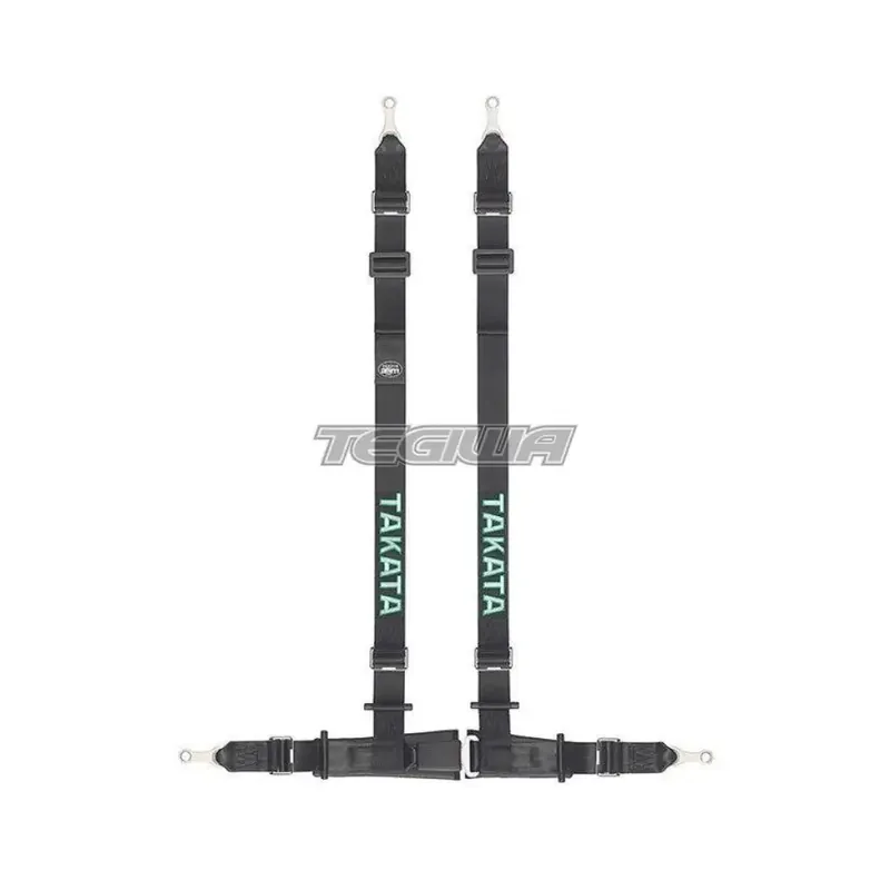 New Release Takata Drift II 4 Point Harness Black Bolt On Left