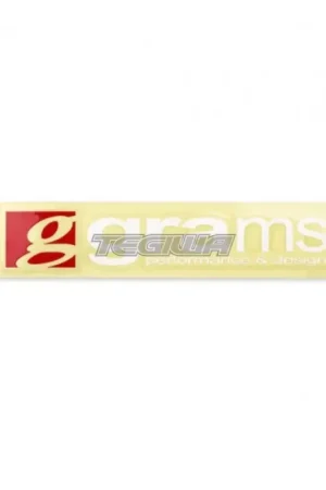 Grams Performance Die Cut 8" Logo Decal Low Price