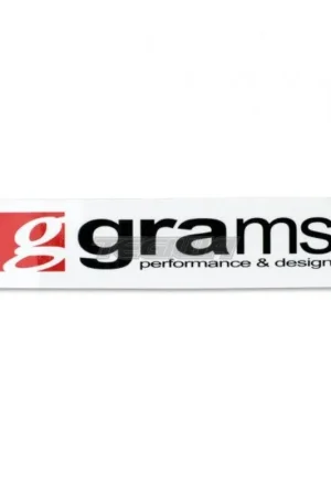 Limited Time Grams Performance Decal White 4"