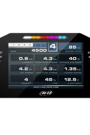 High Quality AIM MXG 1.3 7" Digital Data Logger Dash Display