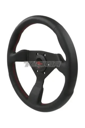 Personal Neo Grinta Steering Wheel Black with Red Stitching Save Now