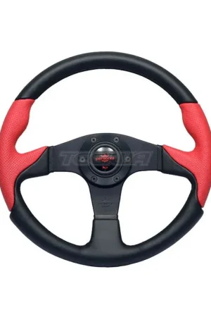 Personal Thunder Leather Steering Wheel 350mm Authentic
