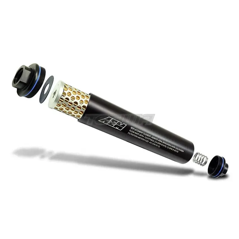 AEM High Volume Fuel Filter Element Replacement for 25-201BK Fan Favorite