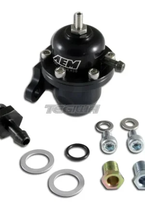 Luxury AEM Electronics Billet Adjustable Fuel Pressure Regulators 25-301Bk