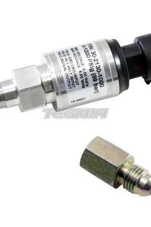 Direct From Manufacturer AEM 1000 PSIg Stainless Sensor Kit Stainless Steel Sensor Body 1/8" NP