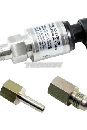 AEM 30 PSIa Or 2 Bar Stainless Sensor Kit Stainless Steel Sensor Body Fan Favorite