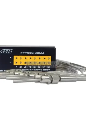 Weekend Sale AEM 8-Channel K-Type Thermocouple EGT/Temperature Sensor Module With C