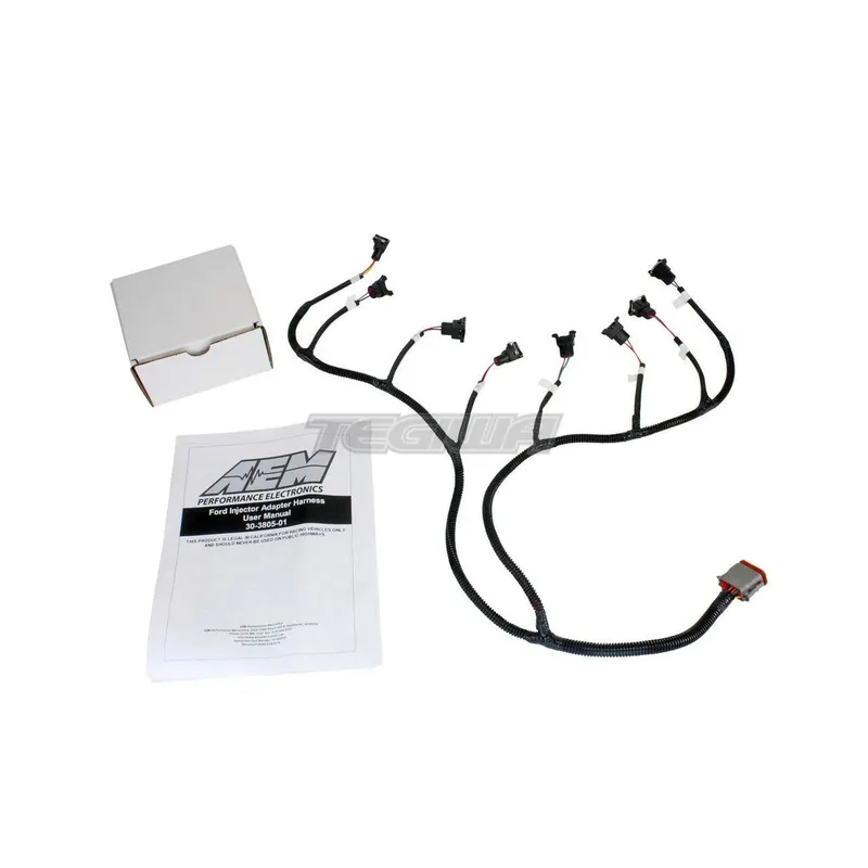 Secure Checkout AEM Infinity Core Accessory Wiring Harness Ford Injector Adapter EV1