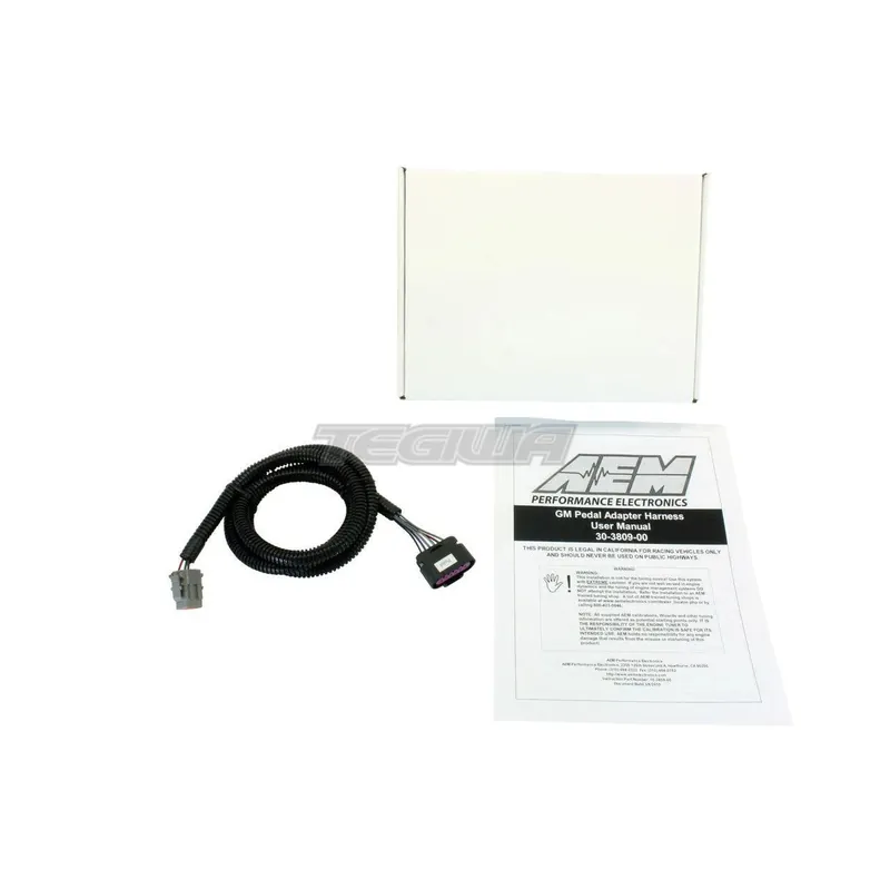 AEM Infinity Core Accessory Wiring Harness GM DBW Pedal Adaptergm 1037 Shop Now