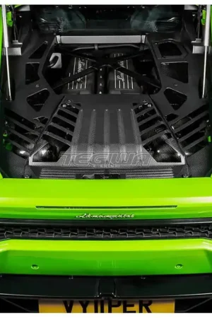 In Demand Eventuri Carbon Fibre Engine Cover Set Matte Lamborghini Huracan