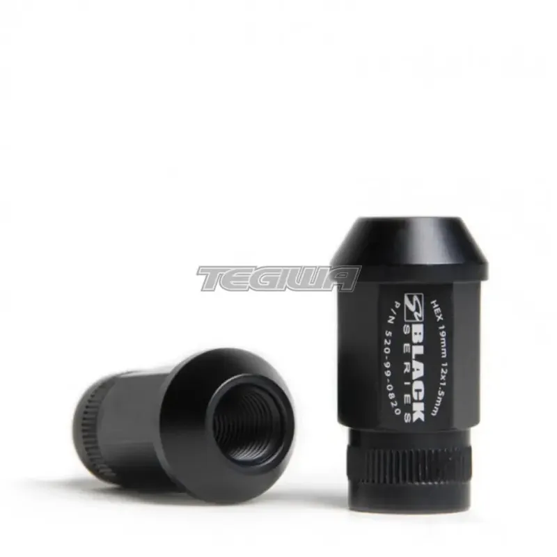 Skunk2 20-Pc Black Series Lug Nut Set 12mm x 1.5mm Limited Edition