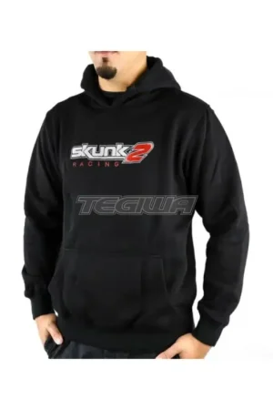 Skunk2 Pullover Hooded Sweatshirt Black Big Sale