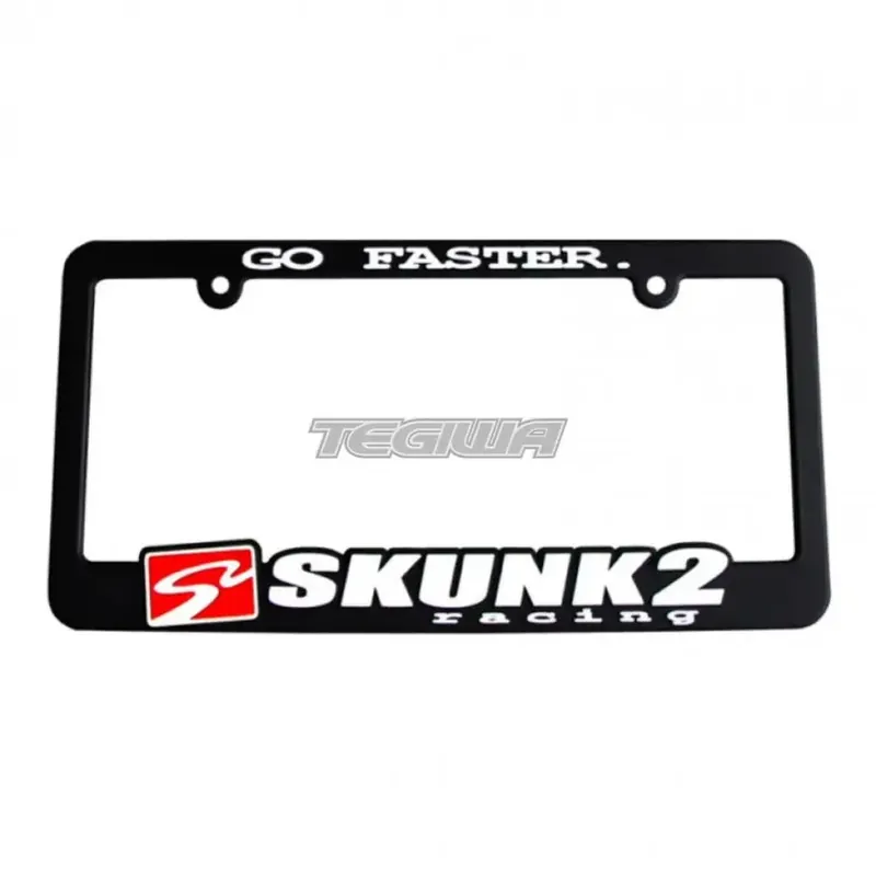 Skunk2 Go Faster US License Plate Frame Today Only