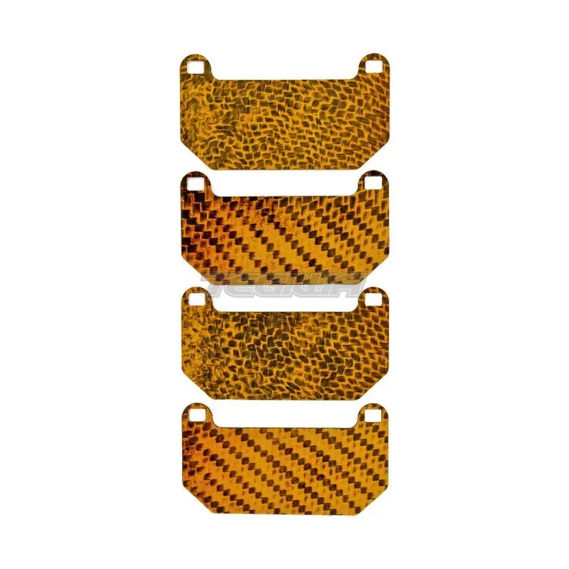 Genuine HEL Performance Carbon Fibre Brake Shims Alfa Romeo Brera 06-11 Front