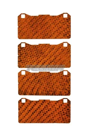 Fan Favorite HEL Performance Carbon Fibre Brake Shims Toyota GR Yaris 1.6 20+