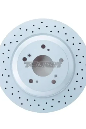 One Day Deal Spoon Sports Drilled Rear Brake Disc Single Honda S2000 AP1 AP2 00-09