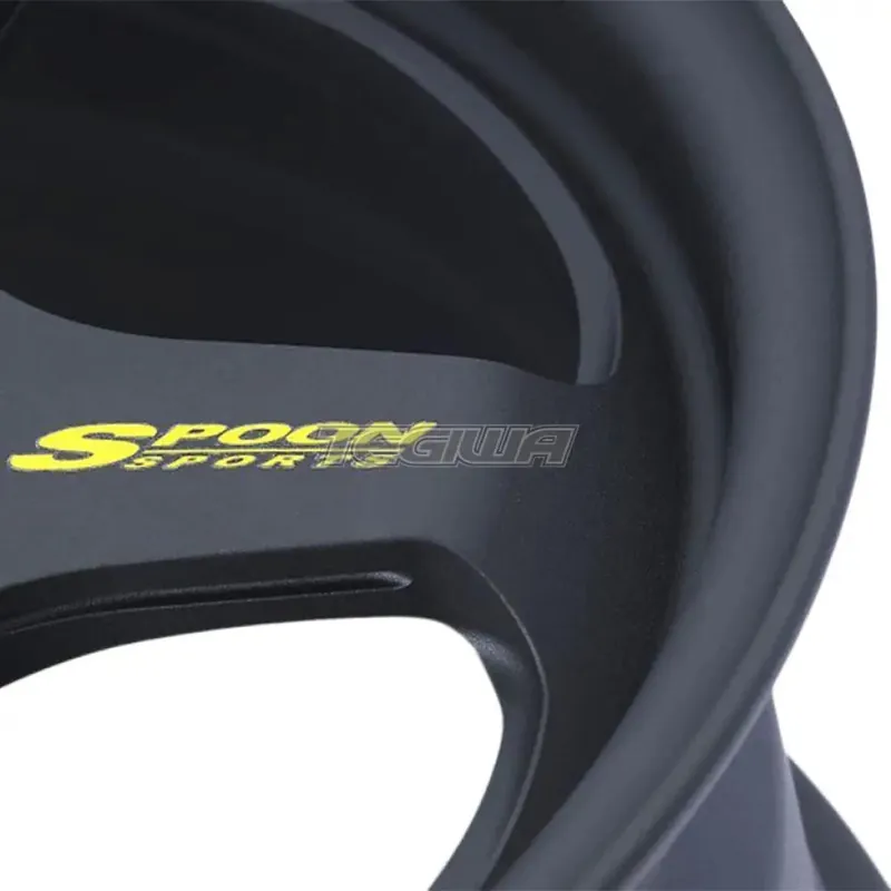 Weekend Sale Spoon Sports Yellow Sticker for SW388 Wheels - Sold Individually