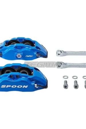 Spoon Sports 4 Pot Monoblock Caliper Set Honda Civic Type-R EP3 00-06 Worldwide Shipping