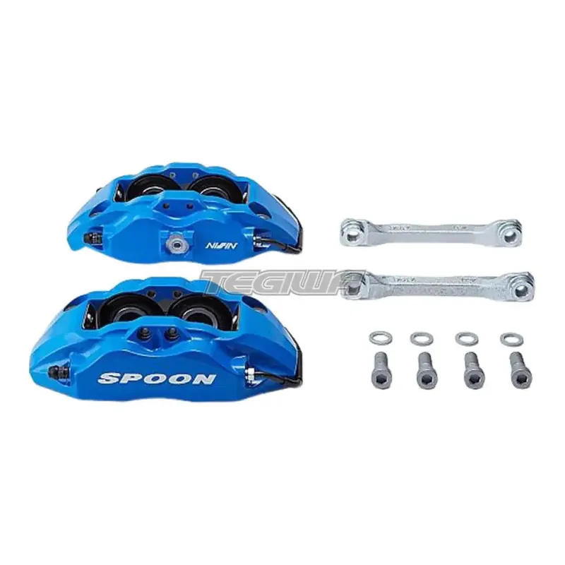 Spoon Sports 4 Pot Monoblock Caliper Set Honda Civic Type-R EP3 00-06 Worldwide Shipping