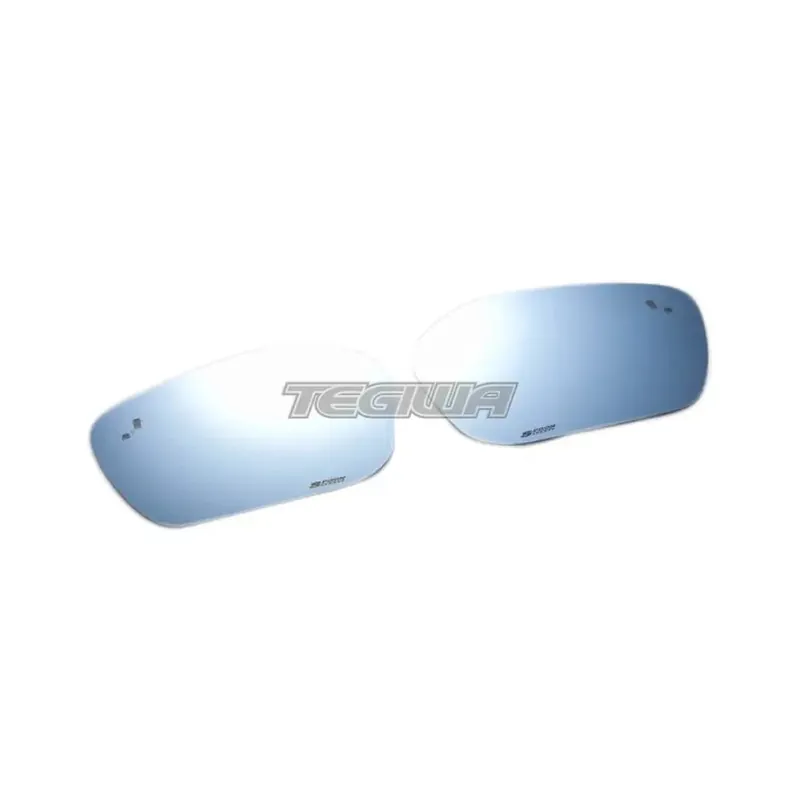 Spoon Sports Blue Wide View Side Mirror Glass Honda Civic Sport FL1 22 Free Delivery