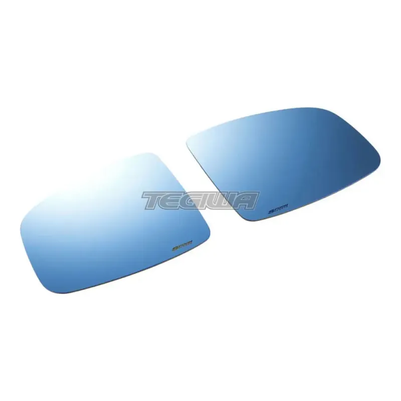 New Release Spoon Sports Blue Wide View Side Mirror Glass Honda Jazz Fit GK3 GK4 G