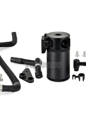 Mishimoto Carbon Fiber Baffled Oil Catch Can Kit PCV Side Chevrolet C8 Affordable