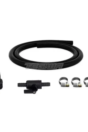 Original Mishimoto Compact Baffled Oil Catch Can Petcock Drain Kit