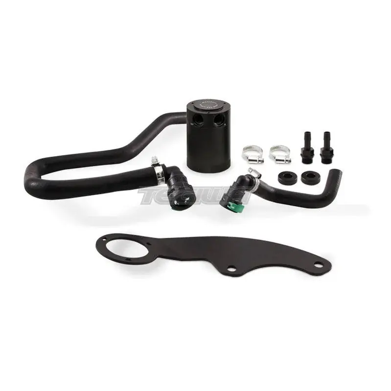 Sale Mishimoto Baffled Oil Catch Can Kit PCV Side Ford Mustang GT 11-14