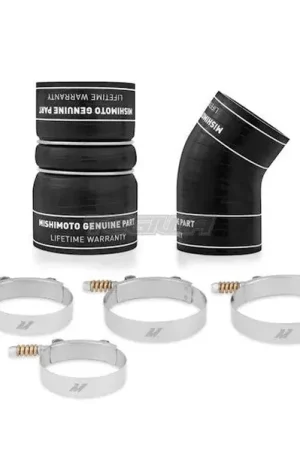 Worldwide Shipping Mishimoto Factory-Fit Hot-Side Boot Kit Ford 6.0L Powerstroke 03-07