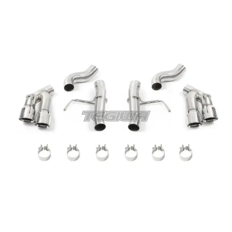 Shop Now Mishimoto Quad Tip Race Axleback Exhaust System Chevrolet Camaro SS 16