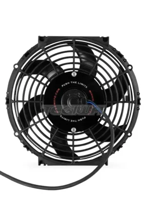 Handmade Mishimoto Curved Blade Electric Fan 10-in