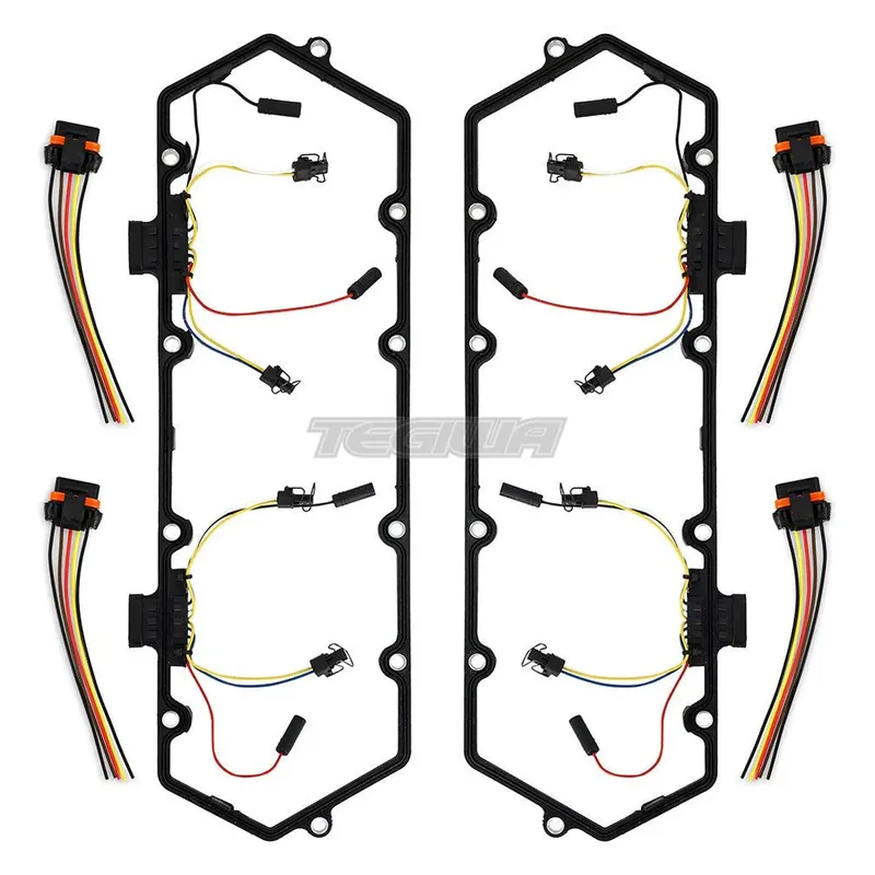 Popular Mishimoto Glow Plug Harness and Valve Cover Gasket Set Ford Powerstrok