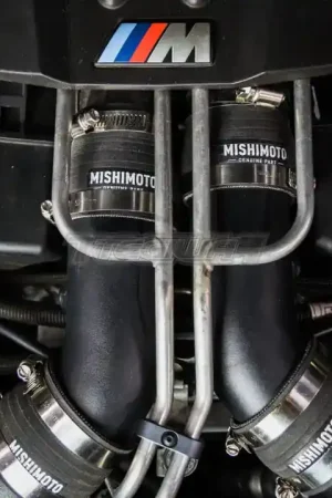 Best Seller Mishimoto Charge Pipes Micro-Wrinkle Black BMW F1X M5 M6 12-18