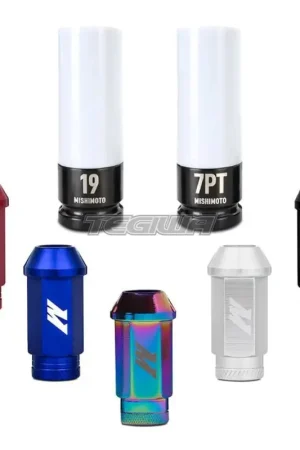 In Demand Mishimoto Aluminum Locking Lug Nuts 1/2in X 20 23pc Set