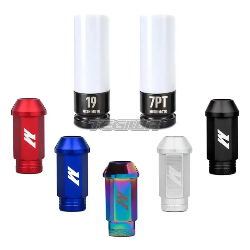 Buy Direct Mishimoto Aluminum Locking Lug Nuts M12x1.5 20pc Set