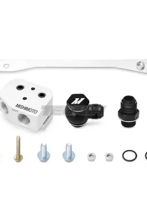 Mishimoto Front-Sump Oil Cooler Adapter GM V8 LS1 LS2 Latest