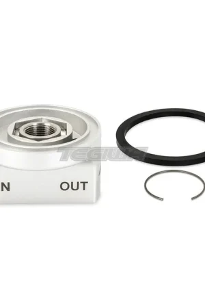 Crafted Mishimoto Remote Oil Filter Take-Off Plate