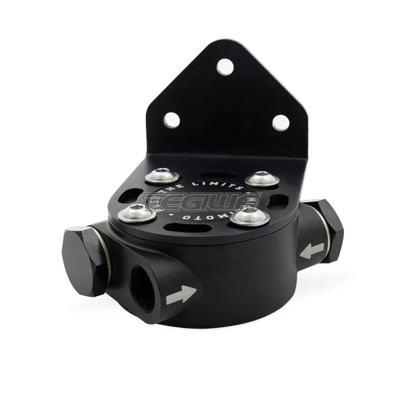 Clearance Mishimoto Remote Oil Filter Mount Black