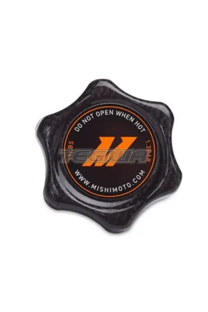 Original Mishimoto Carbon Fiber 1.3 Bar Radiator Cap Small
