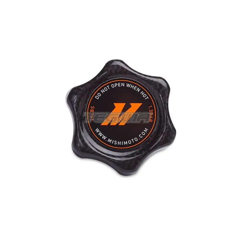 Original Mishimoto Carbon Fiber 1.3 Bar Radiator Cap Small
