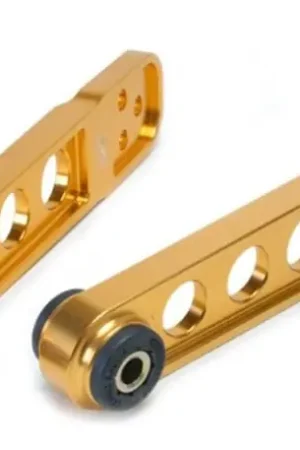Weekend Sale Skunk2 01-05 Honda Civic Gold Anodized Rear Lower Control Arm (Includes Socket Tool)