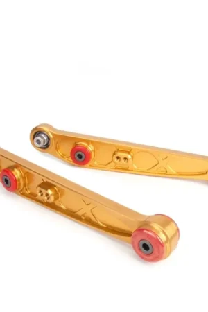 Skunk2 Honda/Acura EG/DC Alpha Series Rear Lower Control Arm Set - Gold Place Order