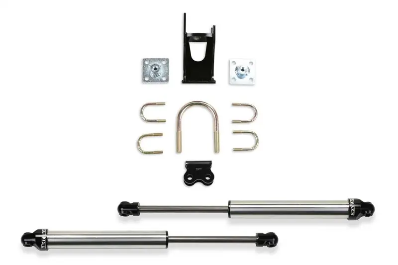 Fabtech 05-21 Ford F250/350 4WD Dual Steering Stabilizer System (Opposing Style) w/DL 2.25 Shocks Top Pick