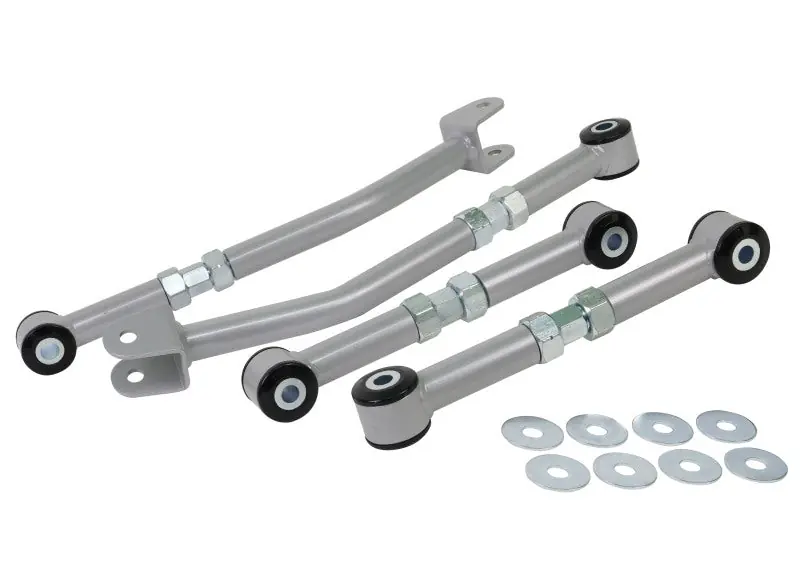 Bargain Whiteline 98-08 Subaru Legacy Liberty Rear Lower Control arm-adjust toe/camber