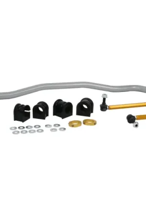 Shop Now Whiteline 05+ Ford Mustang Coupe (Inc GT/Shelby GT500) Front Heavy Duty Adjustable 33mm Swaybar