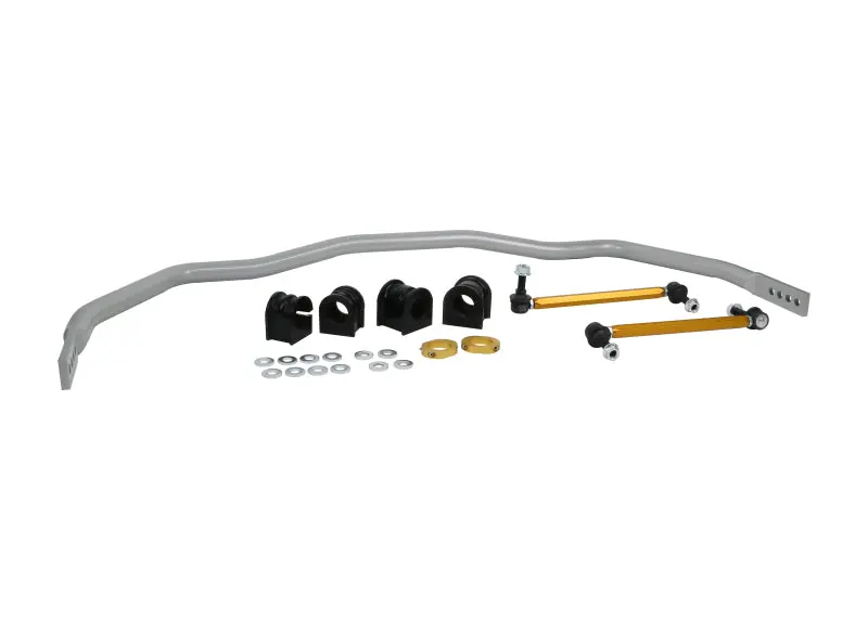 Shop Now Whiteline 05+ Ford Mustang Coupe (Inc GT/Shelby GT500) Front Heavy Duty Adjustable 33mm Swaybar