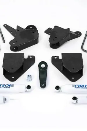 Fabtech 99-00 Ford F250/350 2WD w/Gas & 6.0L Diesel 6in Basic Sys w/Perf Shks Free Shipping